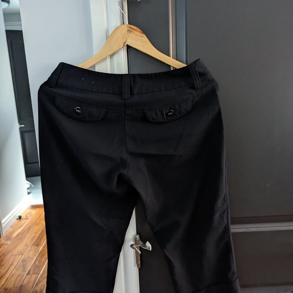 Black Crop Pants - Picture 2 of 6